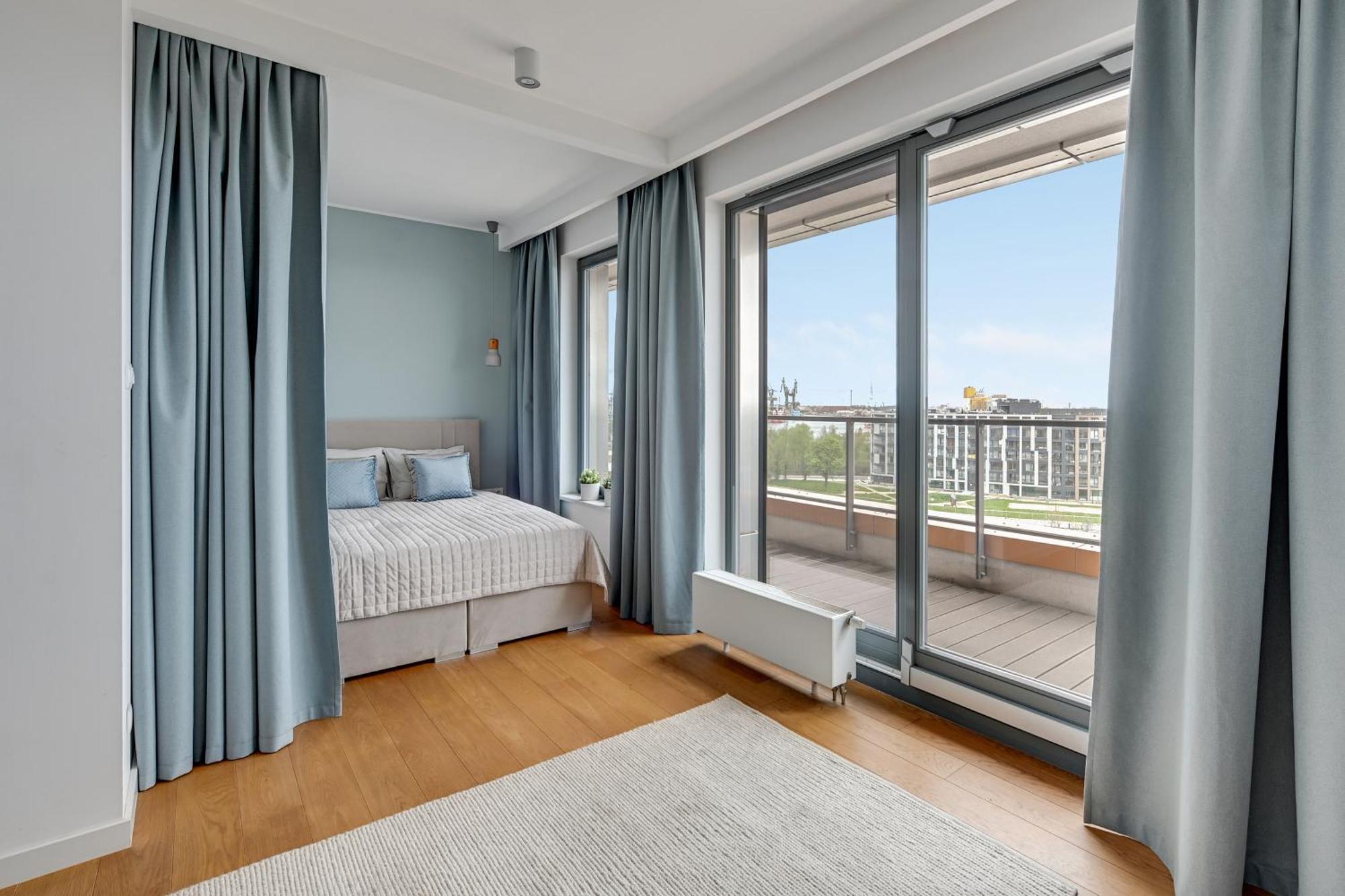 Blue Mandarin Riverside Gdańsk Værelse billede
