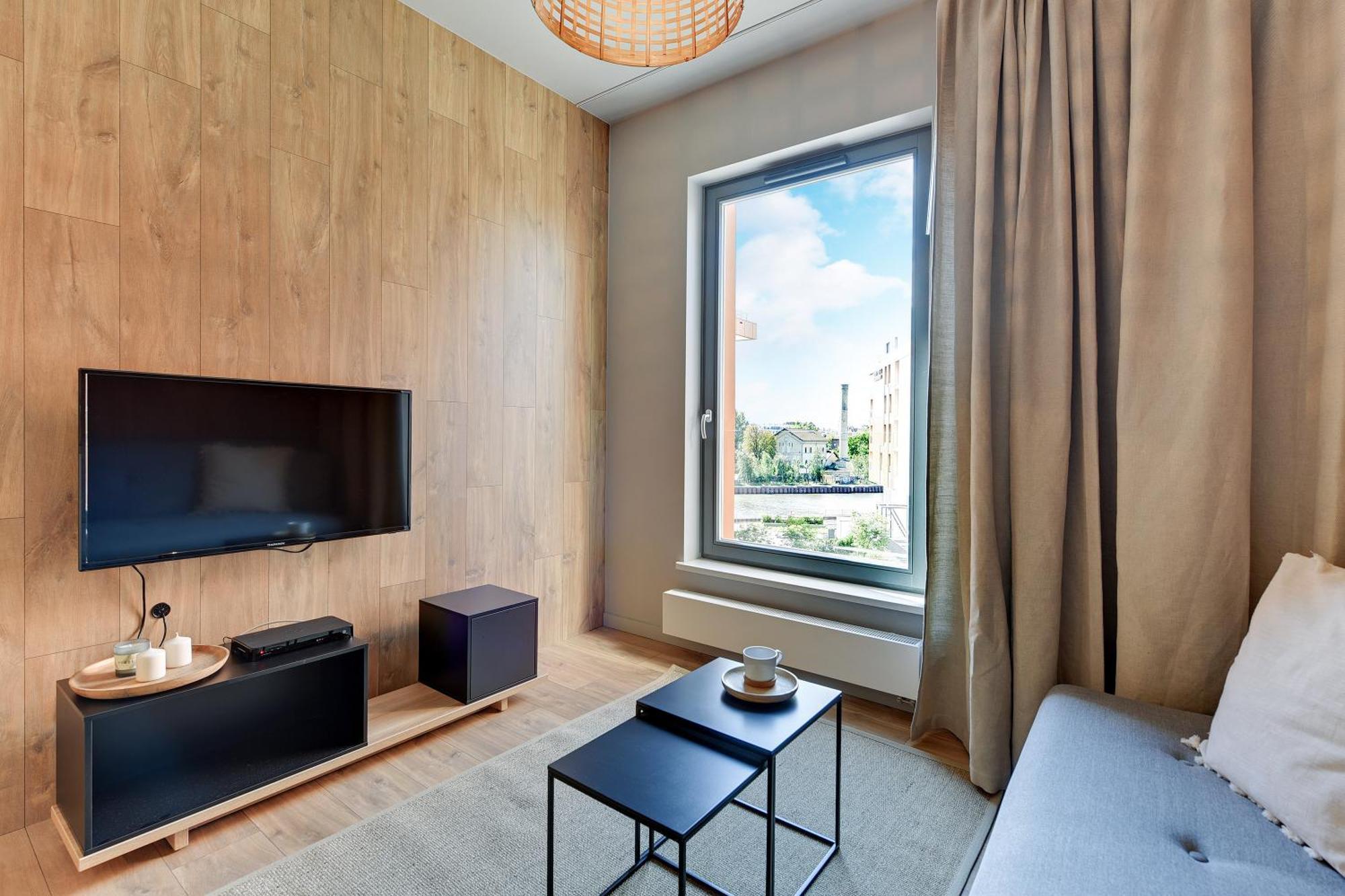 Blue Mandarin Riverside Gdańsk Eksteriør billede