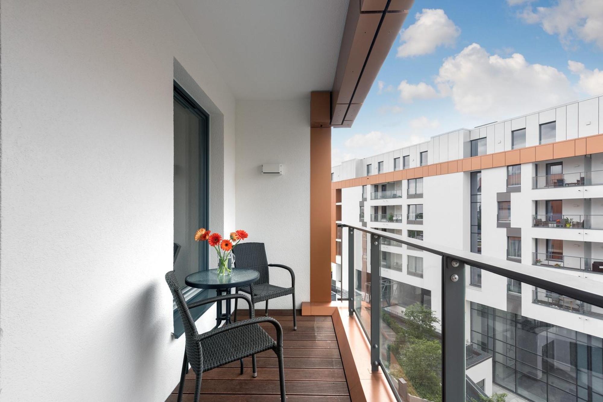 Blue Mandarin Riverside Gdańsk Eksteriør billede